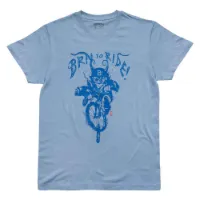 Brn To Ride Devil Kortarmet T-skjorte
