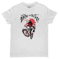Brn To Ride Rooster Kortarmet T-skjorte Brn To Ride Rooster Kortarmet T-skjorte