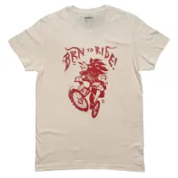 Brn To Ride Rooster Kortarmet T-skjorte Brn To Ride Rooster Kortarmet T-skjorte