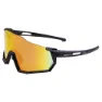 Brn Tr100 Polariserte Solbriller, Black, Blue Mirror/CAT3