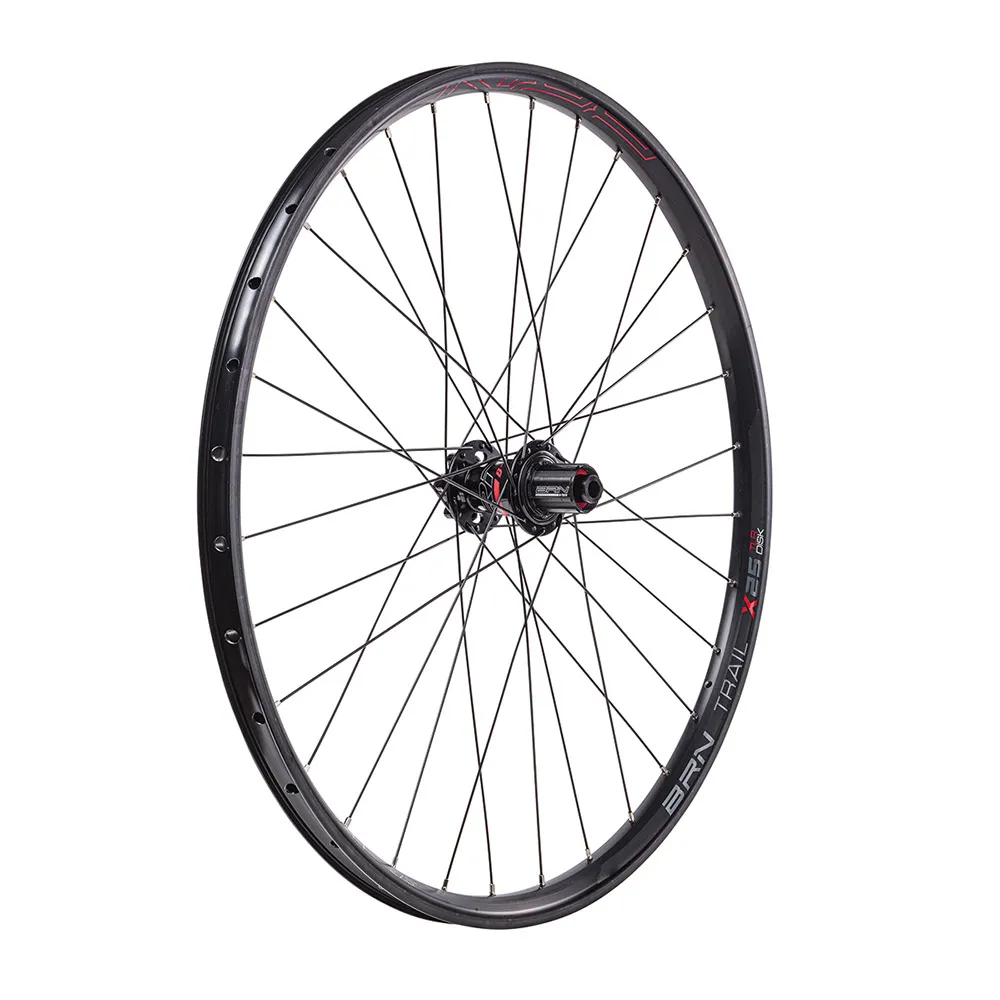 Brn Trail Cl Disc Boost 11s 29´´ Tubeless Mtb Bakhjul, Black, 12 x 135/142mm, Shimano/Sram HG