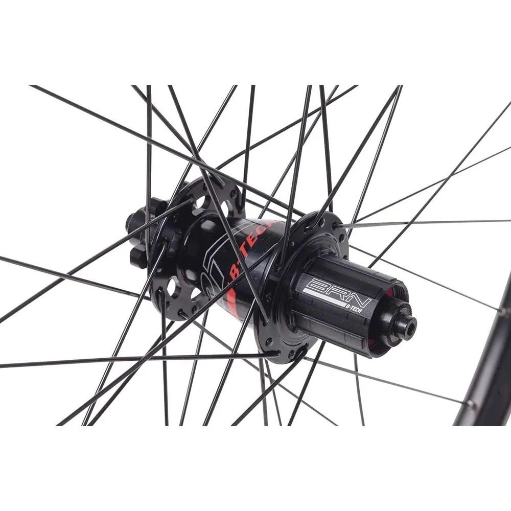 Brn Trail X25 27.5´´ 8/11s Tubeless Mtb-hjulsett, Black, 12 x 100/12 x 135/142mm, Shimano/Sram HG