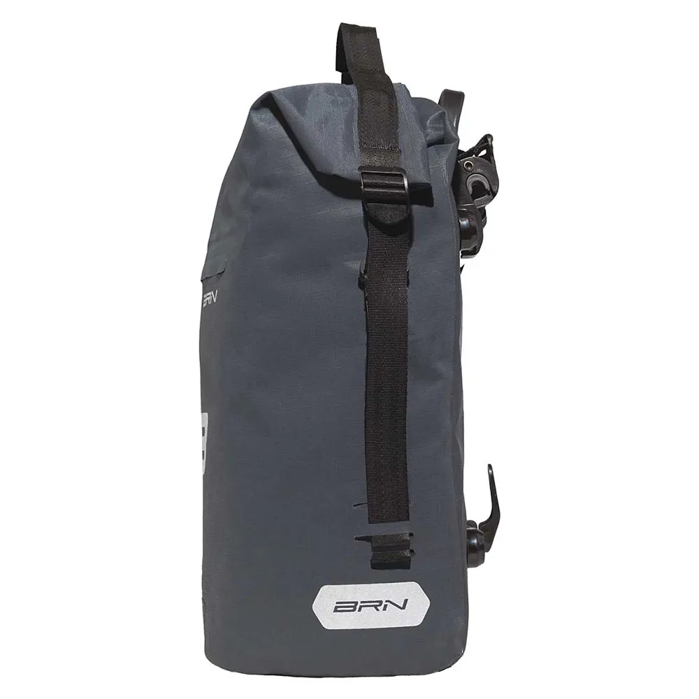 Brn Travel Front Sykkelveske 20l, Grey, One Size Brn Travel Front Sykkelveske 20l, Grey, One Size