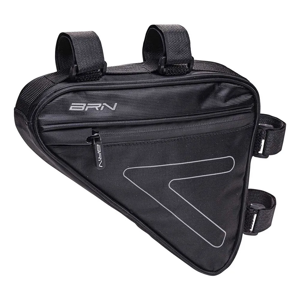 Brn Triangle 2 Zip Wp Rammeveske 1.7l, Black, One Size Brn Triangle 2 Zip Wp Rammeveske 1.7l, Black, One Size