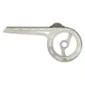 Brn Triple Frontbeskytter, Silver, One Size