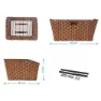 Brn Vintage Eco Leather Kurv
