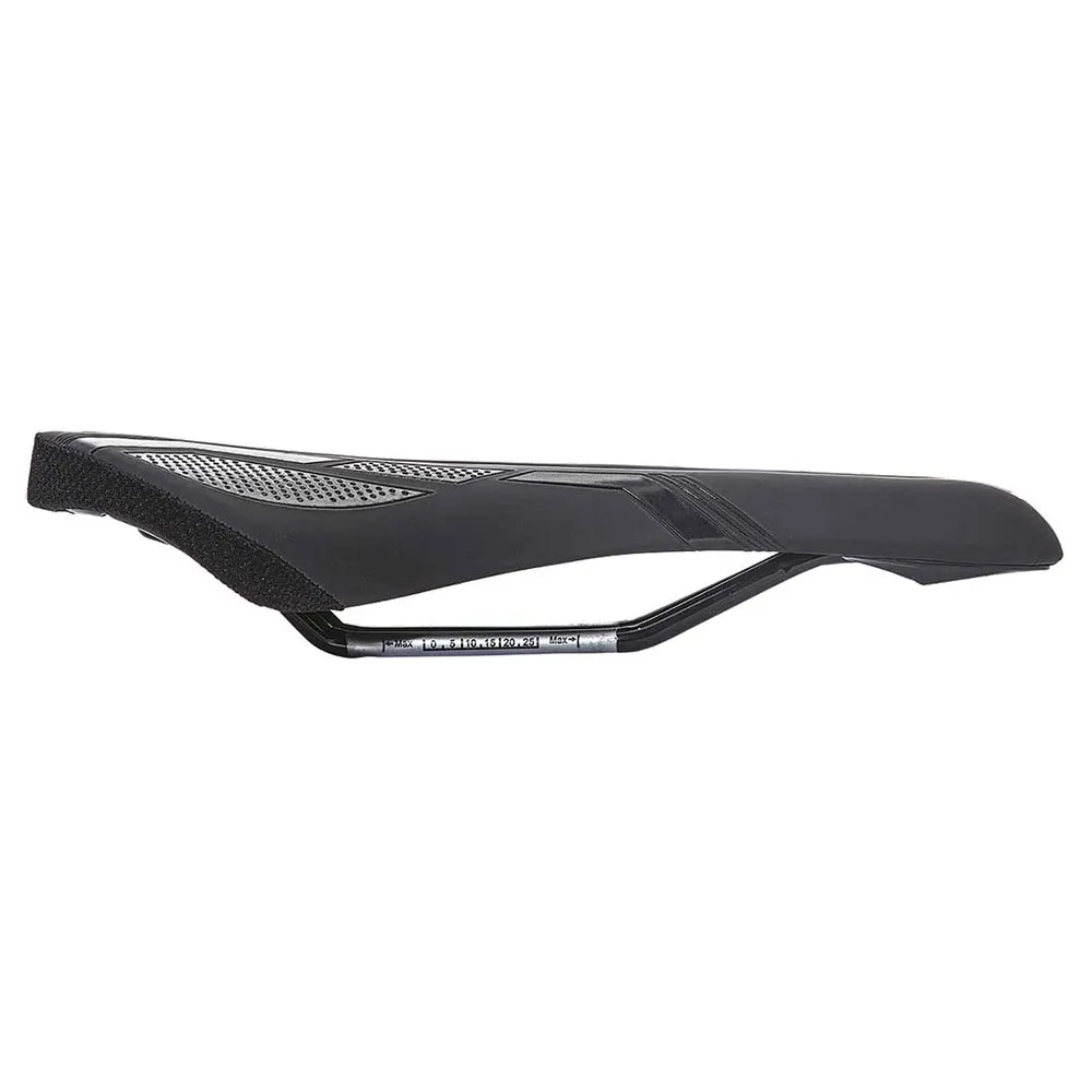 Brn X-cross Sykkelsete, Black, 135mm