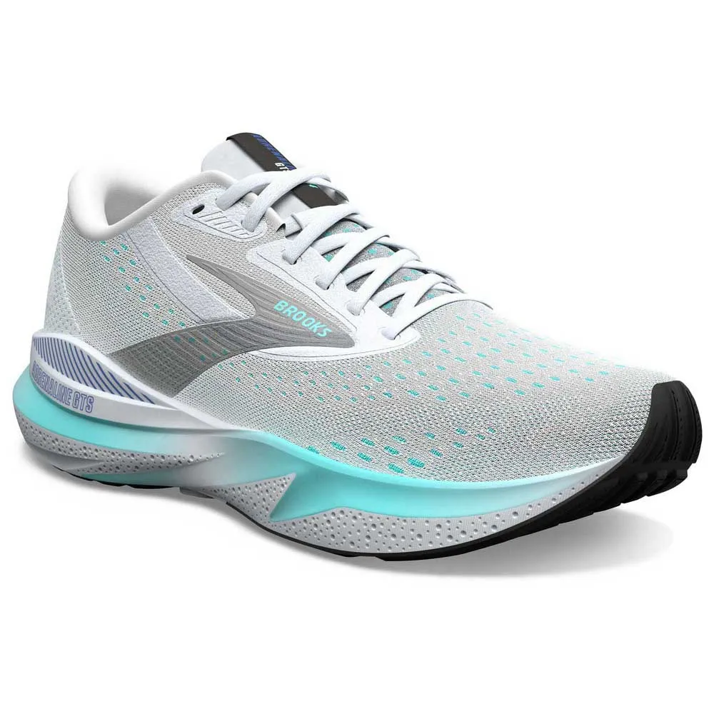 Brooks Adrenaline Gts 24 Løpesko Refurbished female, White / limpet shell / amparo Brooks Adrenaline Gts 24 Løpesko Refurbished female, White / limpet shell / amparo