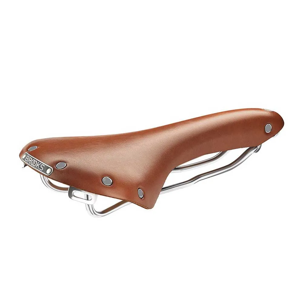 Brooks B15 Swallow Sykkelsete, Honey, 285 x 153mm Brooks B15 Swallow Sykkelsete, Honey, 285 x 153mm