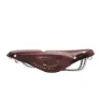 Brooks B17 Narrow Carved Sykkelsete, Brown, 279 x 151mm
