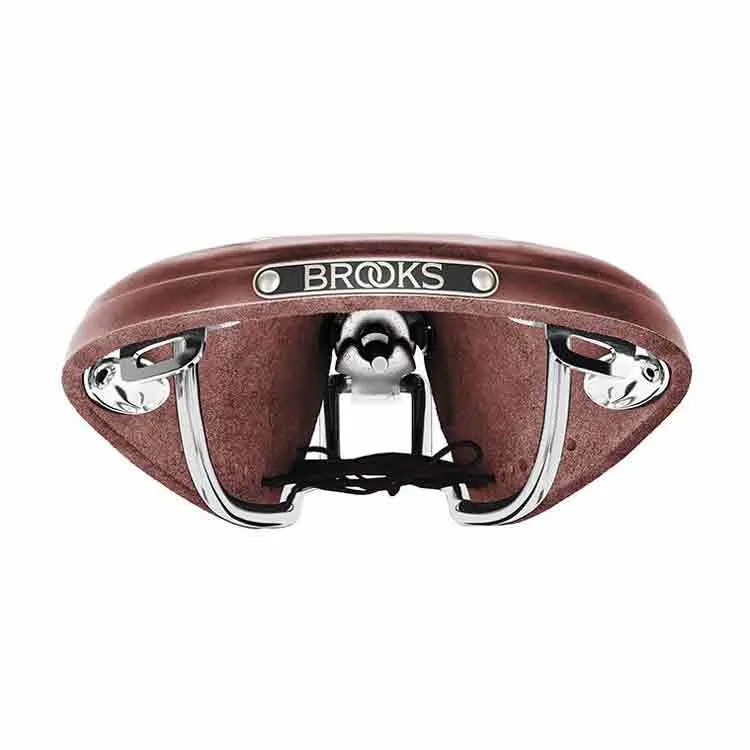 Brooks B17 Narrow Carved Sykkelsete, Brown, 279 x 151mm