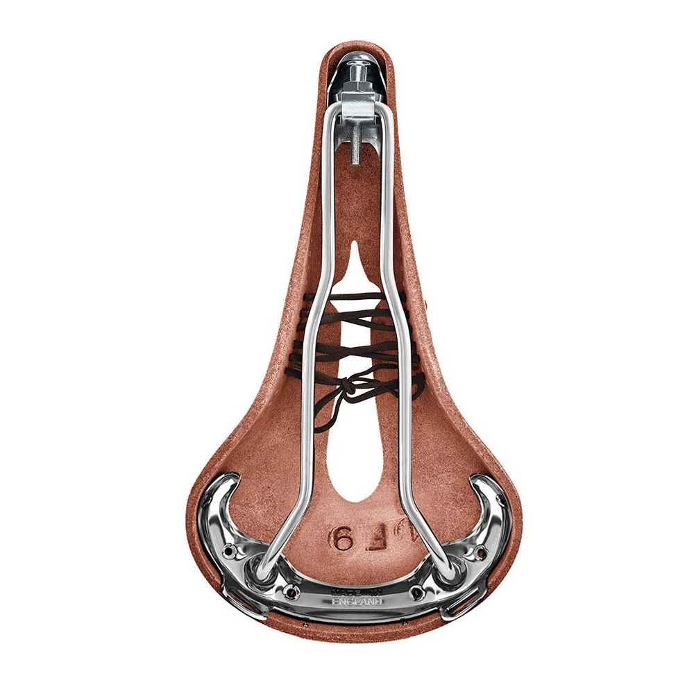 Brooks B17 Narrow Carved Sykkelsete, Brown, 279 x 151mm