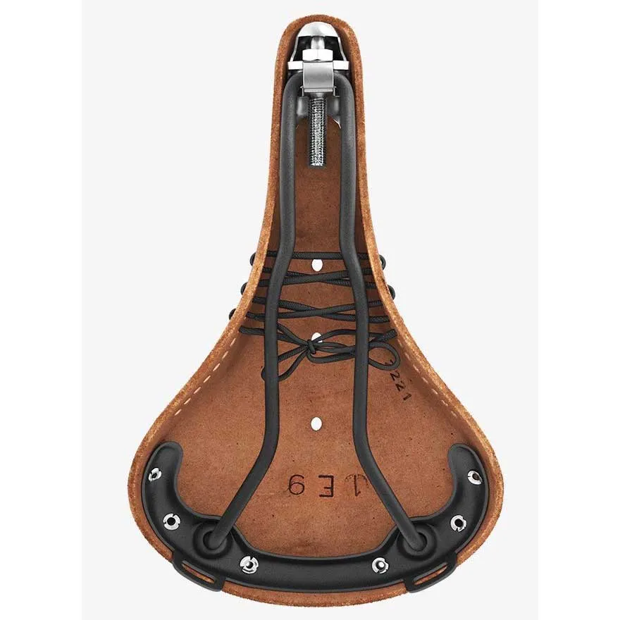 Brooks B17 Softened Sykkelsete, Dark tan, One Size Brooks B17 Softened Sykkelsete, Dark tan, One Size