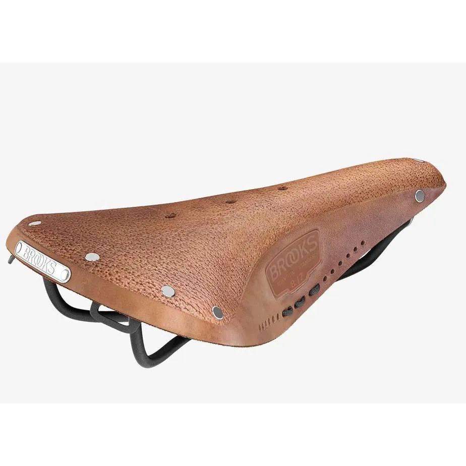 Brooks B17 Softened Sykkelsete, Dark tan, One Size Brooks B17 Softened Sykkelsete, Dark tan, One Size