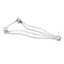 Brooks B33 Salmonteringens Ramme, Chrome, One Size