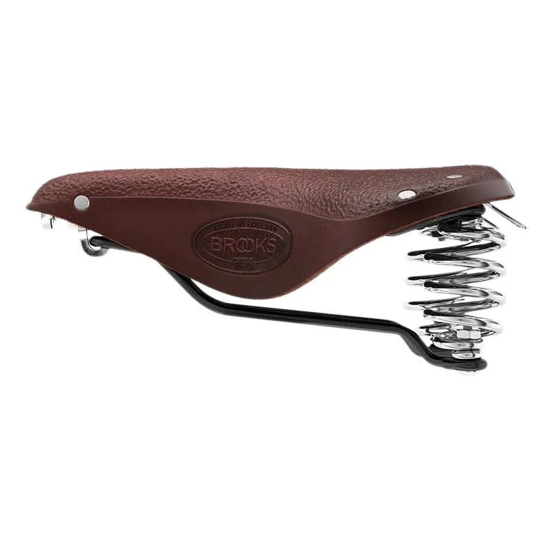 Brooks B67 Short Sykkelsete, Antique brown, One Size