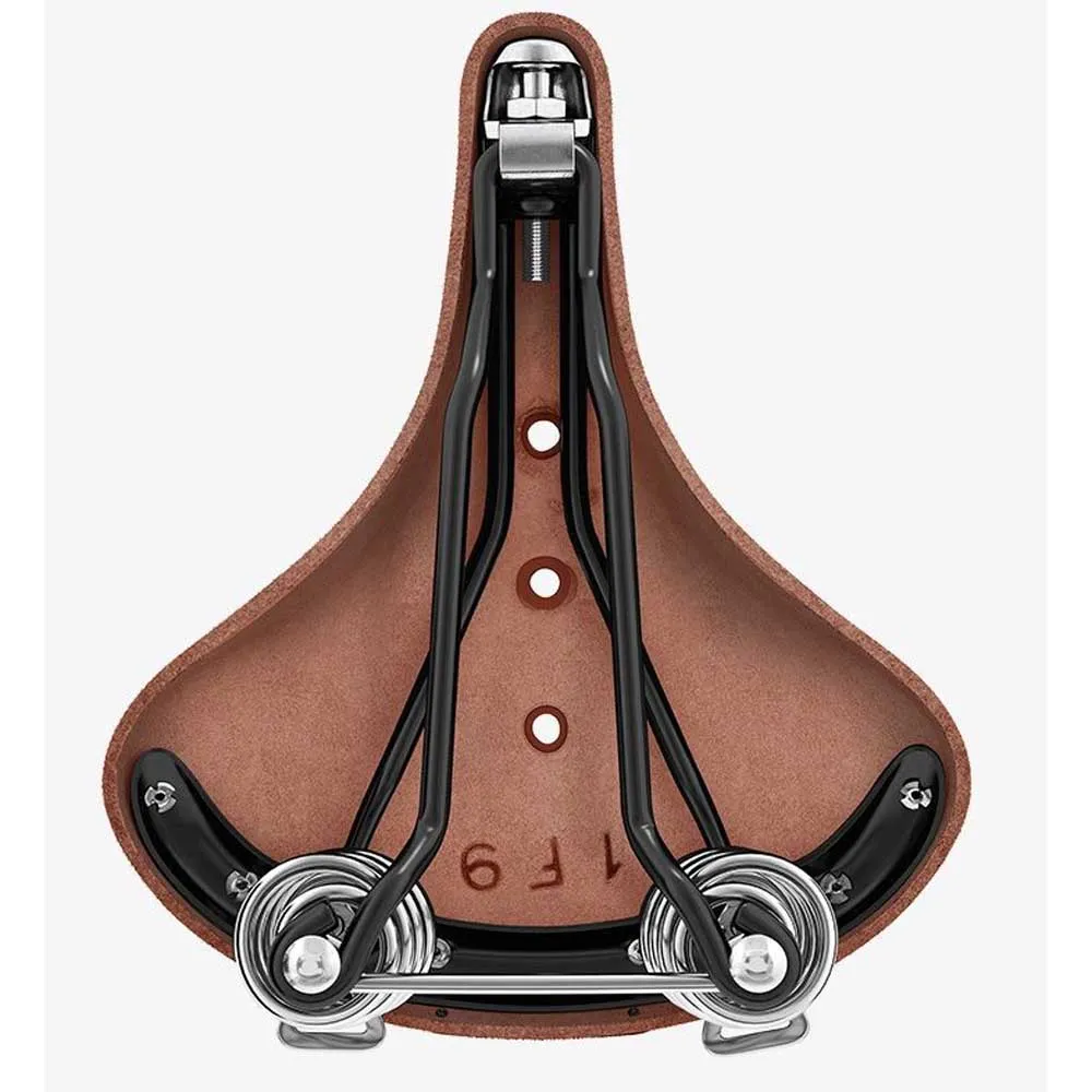 Brooks B67 Short Sykkelsete, Antique brown, One Size