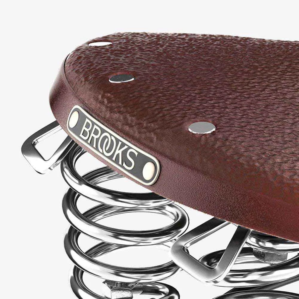 Brooks B67 Short Sykkelsete, Antique brown, One Size