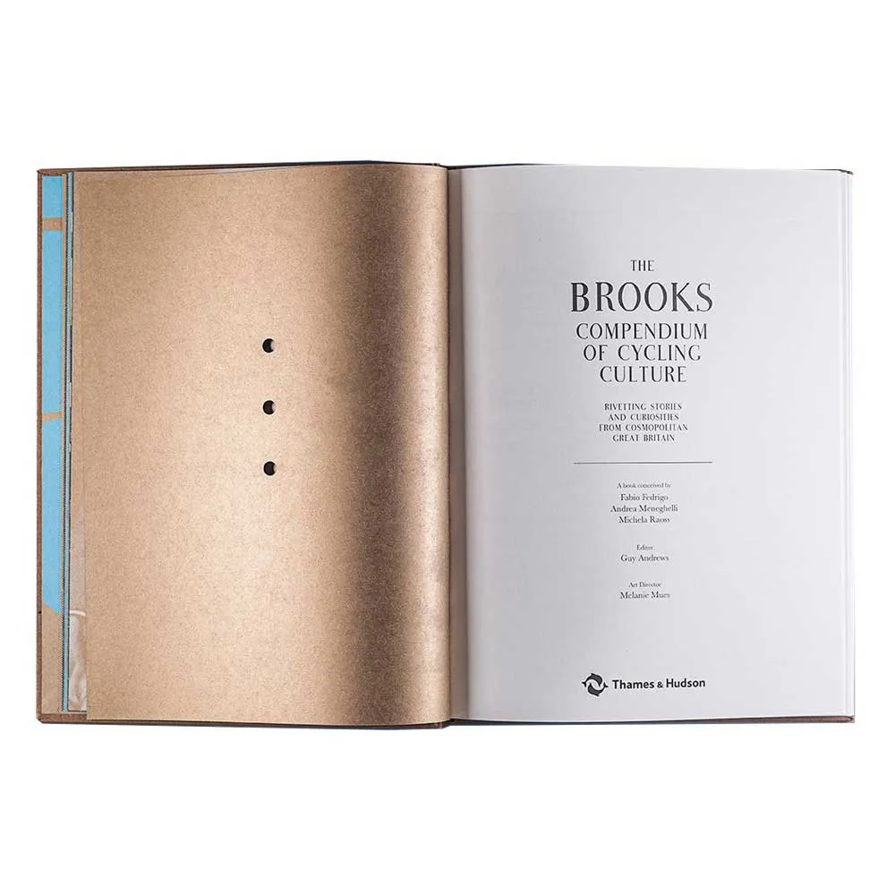 Brooks Compendium Of Cycling Culture Notatbok, Brown / blue, One Size