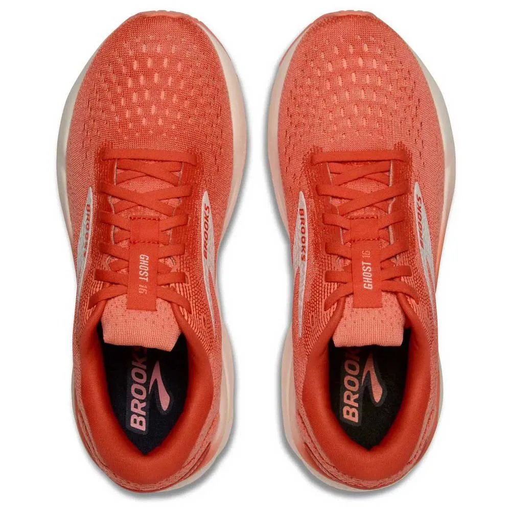 Brooks Ghost 16 Løpesko Refurbished female, Coral / desert flower / coconut