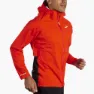 Brooks High Point Waterproof Jakke Mann, Cherry tomato / phantom grey