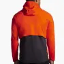 Brooks High Point Waterproof Jakke Mann, Cherry tomato / phantom grey