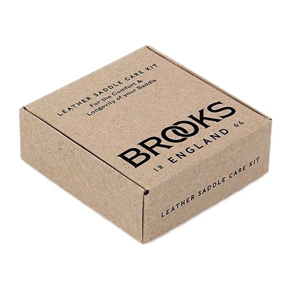 Brooks Lær Sadelsett, Silver, One Size