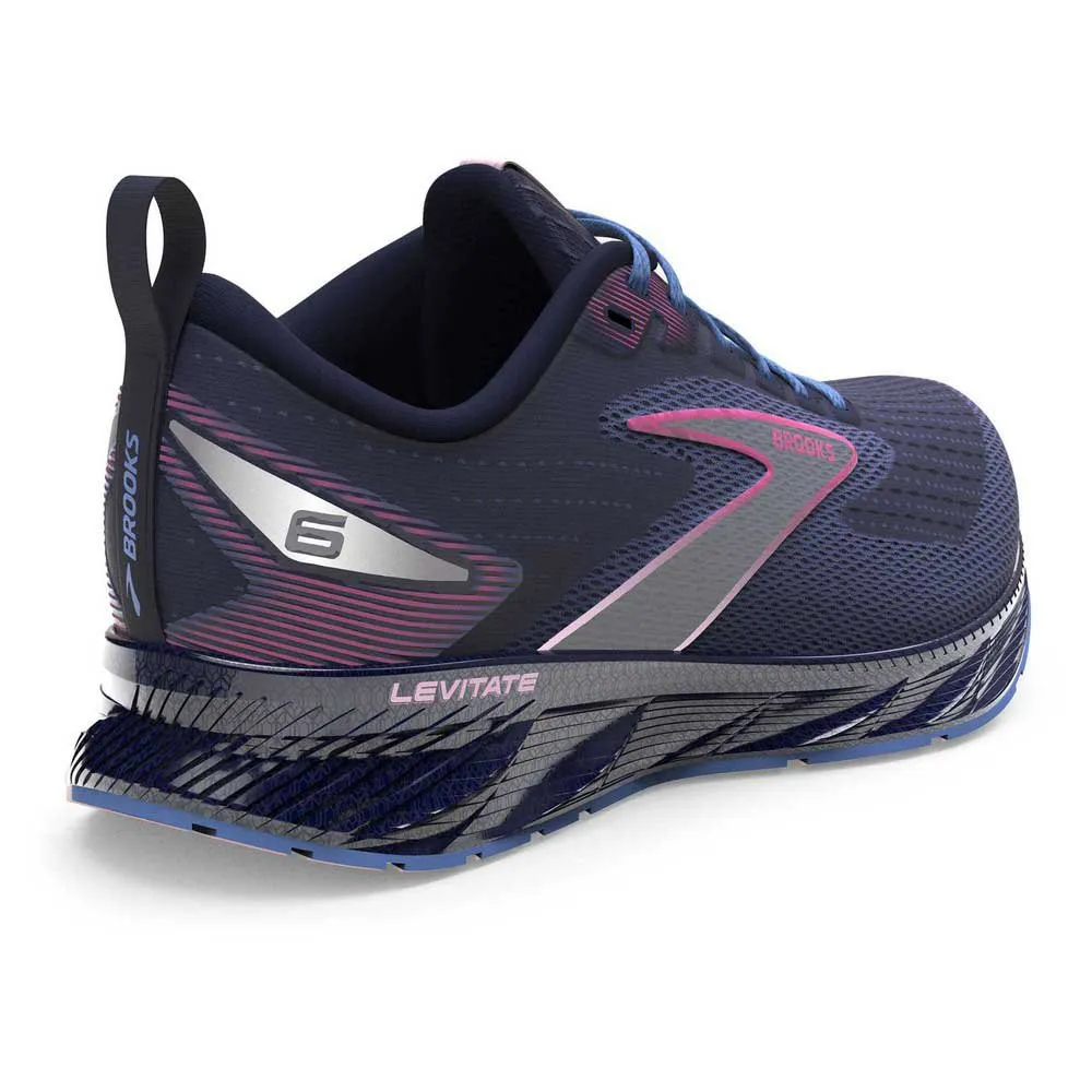 Brooks Levitate 6 Løpesko female, Peacoat / pink lady / lilac rose Brooks Levitate 6 Løpesko female, Peacoat / pink lady / lilac rose