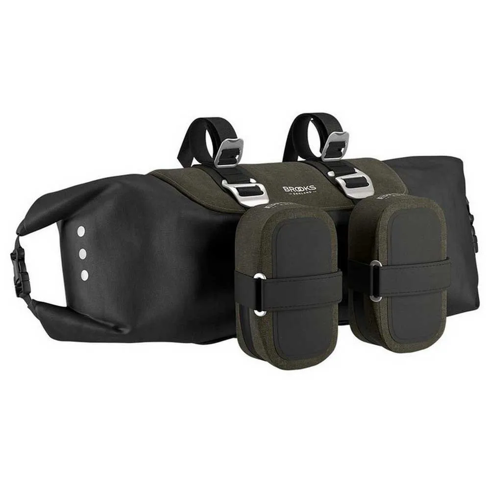 Brooks Scape Roll Styreveske 10-12l, Mud green, One Size Brooks Scape Roll Styreveske 10-12l, Mud green, One Size