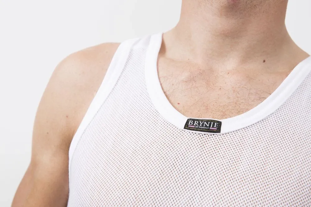 Brynje Super Micro A-Shirt SL Undertrøye, Hvit