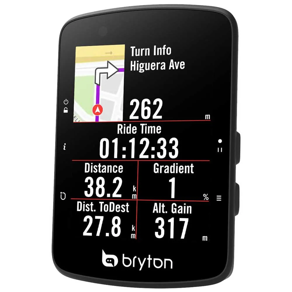 Bryton Rider 650 E Sykkelcomputer, Black, One Size Bryton Rider 650 E Sykkelcomputer, Black, One Size