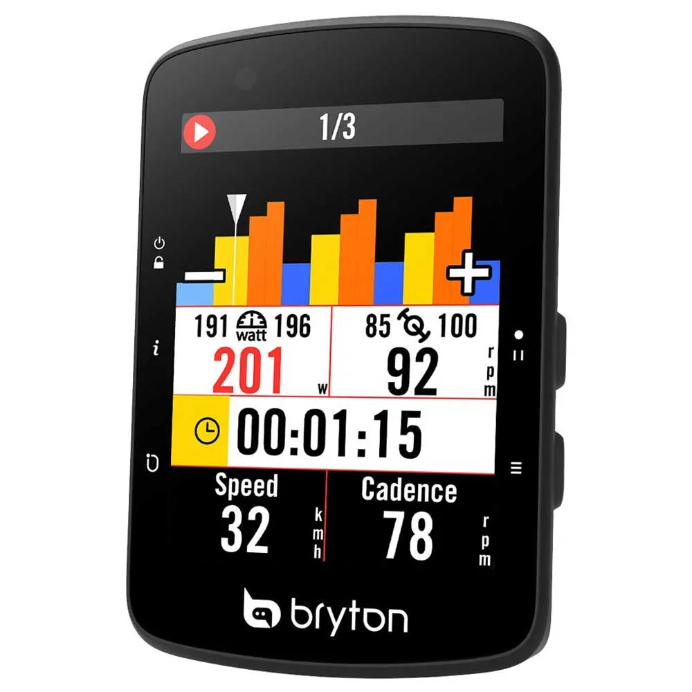 Bryton Rider 650 E Sykkelcomputer, Black, One Size Bryton Rider 650 E Sykkelcomputer, Black, One Size