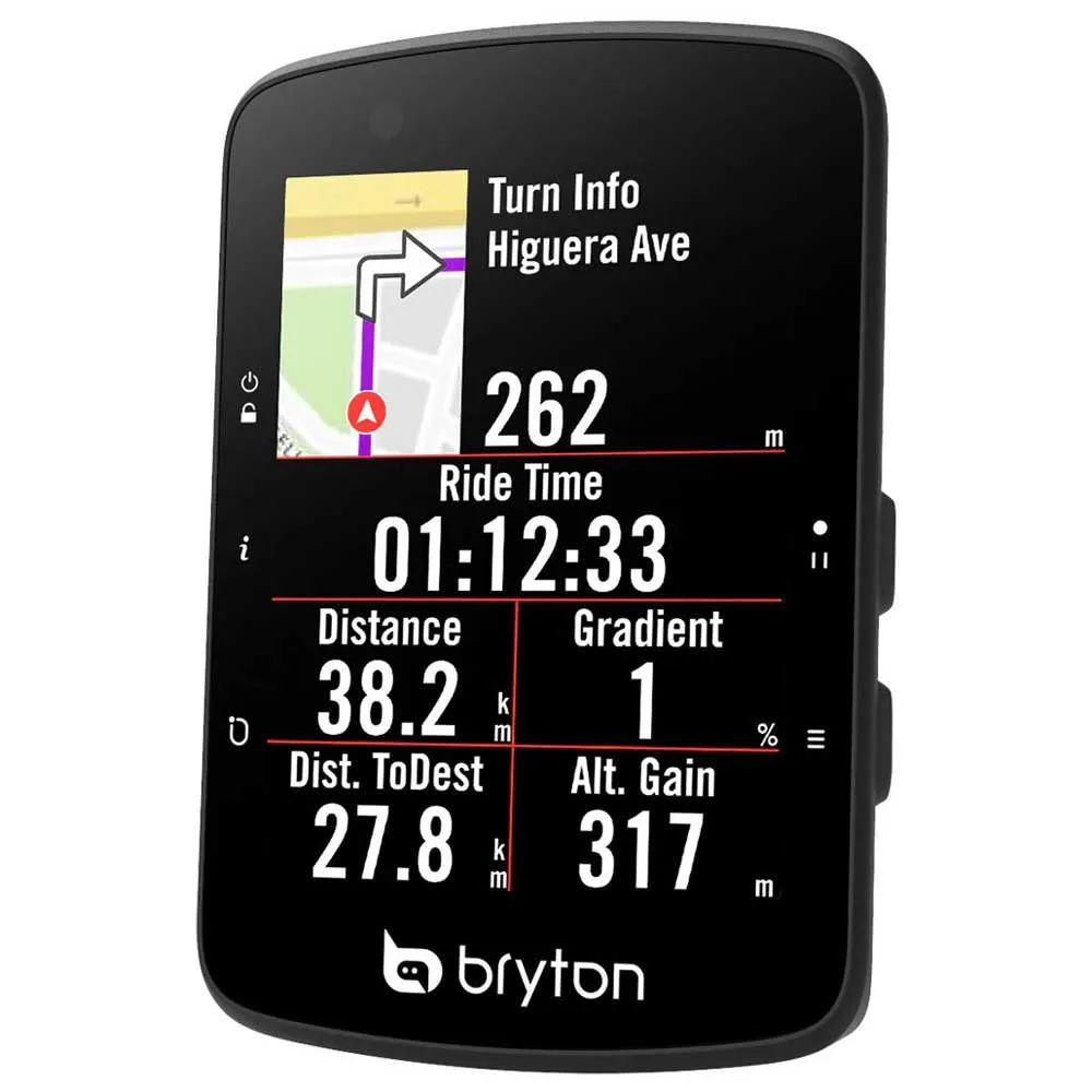 Bryton Rider 650 T Sykkelcomputer, Black, One Size Bryton Rider 650 T Sykkelcomputer, Black, One Size