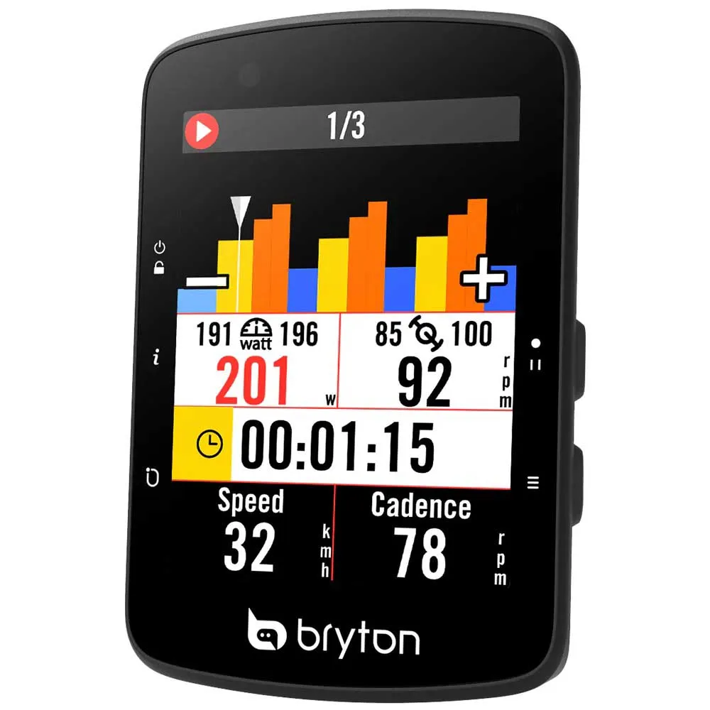 Bryton Rider 650 T Sykkelcomputer, Black, One Size Bryton Rider 650 T Sykkelcomputer, Black, One Size