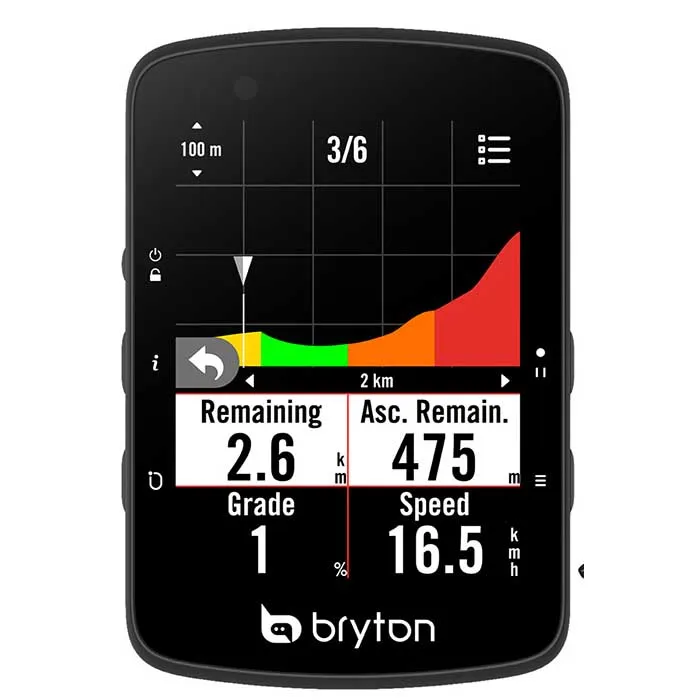Bryton Rider 650t Dual Sensor/hrm Sykkelcomputer, Black, One Size Bryton Rider 650t Dual Sensor/hrm Sykkelcomputer, Black, One Size