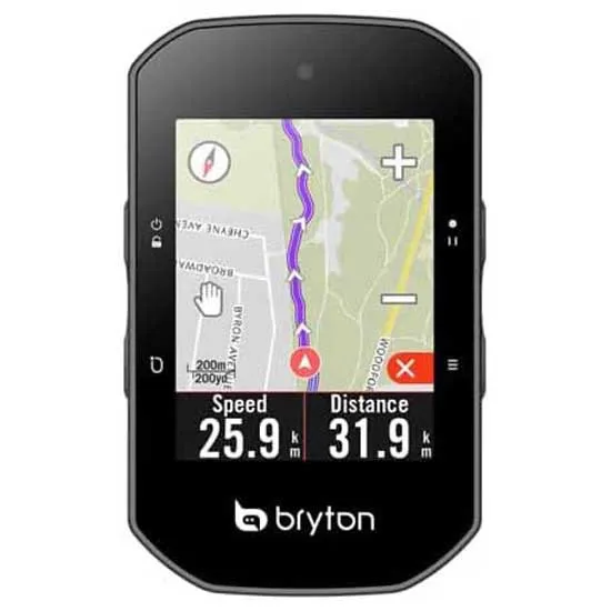 Bryton Rider S500 T Sykkelcomputer, Black, One Size