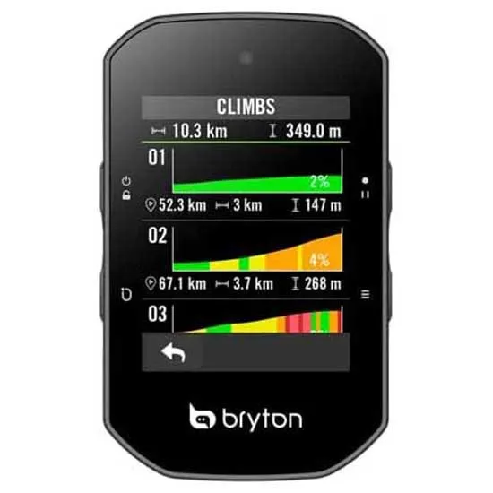 Bryton Rider S500 T Sykkelcomputer Refurbished, Black, One Size Bryton Rider S500 T Sykkelcomputer Refurbished, Black, One Size