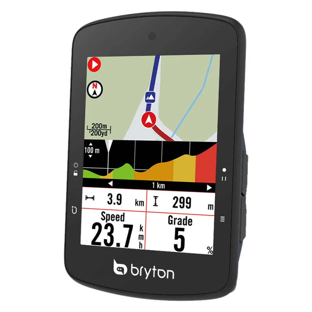 Bryton Rider S510e Sykkelcomputer, Black, One Size
