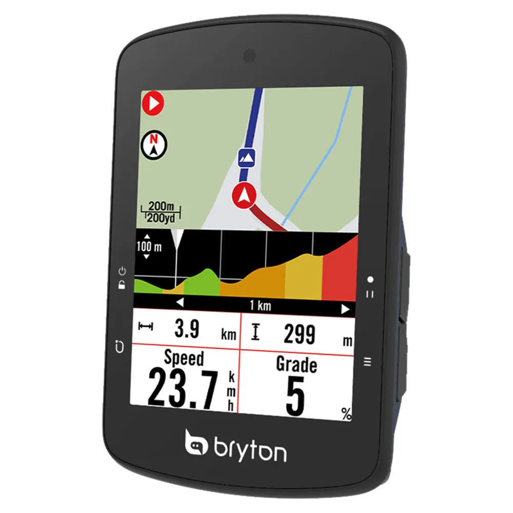 Bryton Rider S510t Sykkelcomputer, Black, One Size Bryton Rider S510t Sykkelcomputer, Black, One Size