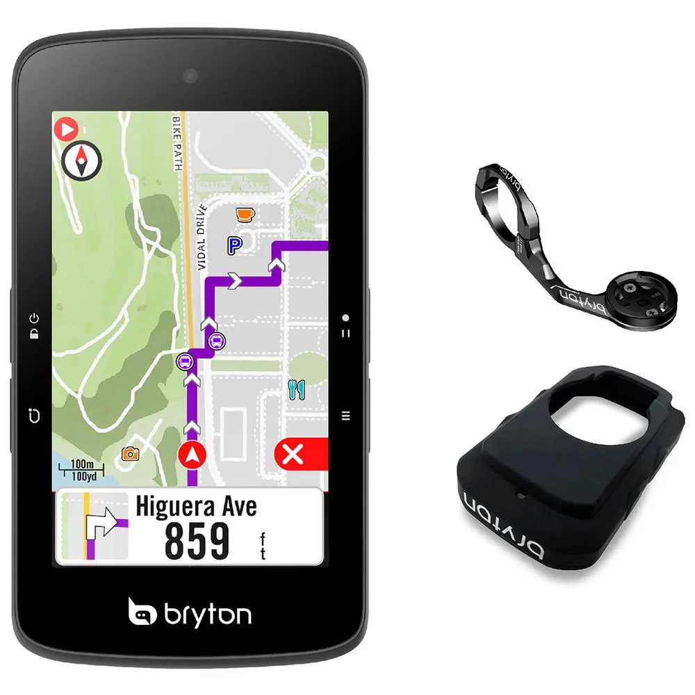 Bryton Rider S800 E Sykkelcomputer, Black, One Size