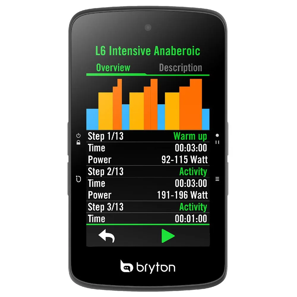Bryton Rider S800 T Sykkelcomputer, Black, One Size