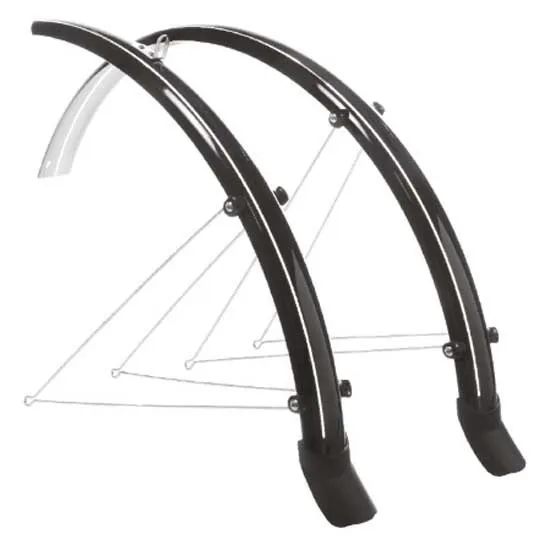 BTA 36 Mm Skjermsett, Black, 28"- 700