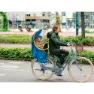BUB-UP Kids Child Bike Seat Regnbeskyttelse, Blue, One Size