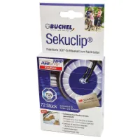 Buchel Sekuclip 60 Mm Reflekterende Klistremerker 72 Enheter Buchel Sekuclip 60 Mm Reflekterende Klistremerker 72 Enheter