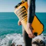 Buddyswim Caution Swimmer At Work Bøye 28l unisex, Yellow