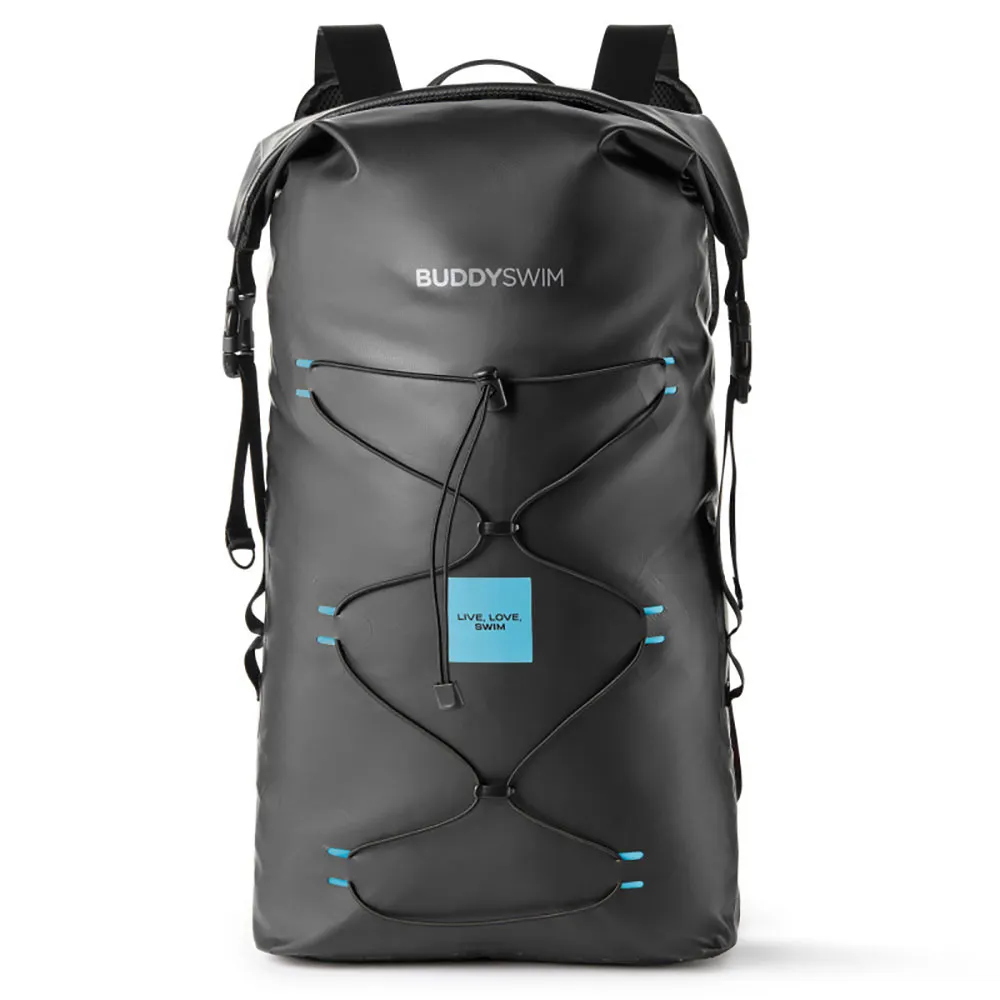 Buddyswim Dry 30l Ryggsekk Refurbished unisex, Black / blue, One Size