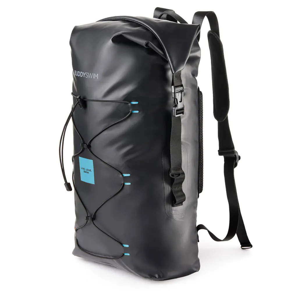 Buddyswim Dry 30l Ryggsekk Refurbished unisex, Black / blue, One Size