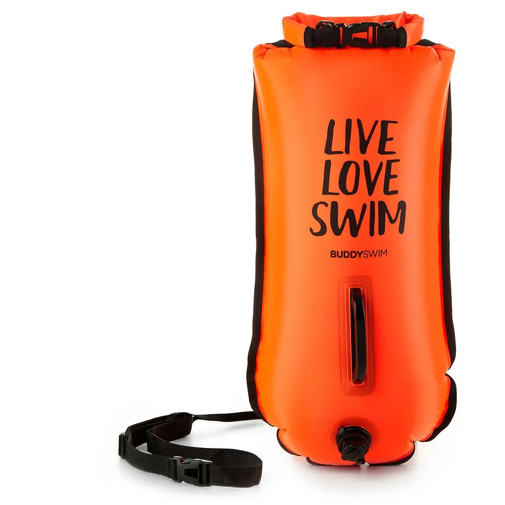 Buddyswim Live Love Swim Bøye 28l unisex, Orange