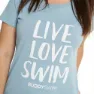 Buddyswim Live Love Swim Kortarmet T-skjorte male