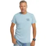 Buddyswim Open Water Kortarmet T-skjorte male, Sunset blue, S